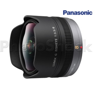Panasonic LUMIX G Fisheye 8mm/F3.5 Lens
